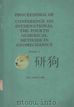 NUMERICAL METHODS IN GEOMECHANICS VOL. 3（1982 PDF版）
