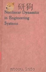 NONLINEAR DYNAMICS IN ENGINEERING SYSTEMS（1990 PDF版）