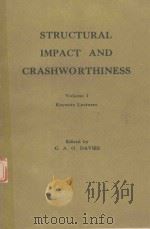 STRUCTURAL IMPACT AND CRASHWORTHINESS VOLUME 1 KEYNOTE LECTURES（1984 PDF版）