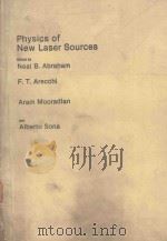 PHYSICS OF NEW LASER SOURCES（1985 PDF版）