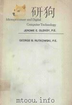 MICROPROCESSOR AND DIGITAL COMPUTER TECHNOLOGY（1981 PDF版）