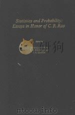 STATISTICS AND PROBABILITY ESSAYS IN HONOR OF C.R.RAO（1982 PDF版）