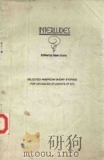 INTERCUDES SELECTED AMERICAN STORIES FOR ADVANCED STUDENTS OF EFL（1975 PDF版）