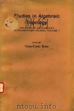 STUDIES IN ALGEBRAIC TOPOLOGY 1979 PDF电子版封面 0125991525