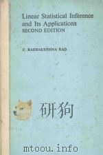 LINEAR STATISTICAL INFERENCE AND ITS APPLICATIONS（1973 PDF版）