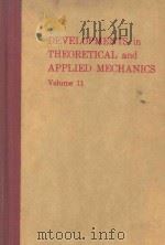 DEVELOPMENTS IN THEORETICAL AND APPLIED MECHANICS VOLUME 11（1982 PDF版）