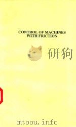 CONTROL OF MACHINES WITH FRICTION（1992 PDF版）