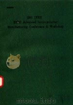 1991 IEEE SEMI ADVANCED SEMICONDUCTOR MANUFACTURING CONFERENCE AND WORKSHOP（1991 PDF版）