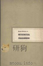 MATHEMATICAL PROGRAMMING（1963 PDF版）