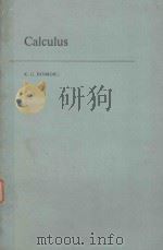 CALCULUS（1983 PDF版）