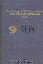PROCEEDINGS OF THE INTERNATIONAL CONGRESS OF MATHEMATICIANS VOL.2（1984 PDF版）