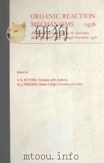 ORGANIC REACTION MECHANISMS 1976（1977 PDF版）
