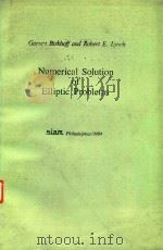 NUMERICAL SOLUTION OF ELLIPTIC PROBLEMS（1984 PDF版）