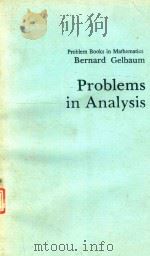 PROBLEMS IN ANALYSIS（1982 PDF版）