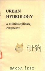 URBAN HYDROLOGY A MULTIDISCIPLINARY PERSPECTIVE（1979 PDF版）