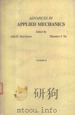 ADVANCES IN APPLIES MECHANICS VOLUME 23 1983 PDF电子版封面 0120020238 JOHN W. I. HUTCHINSON