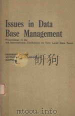 ISSUES IN DATA BASE MANAGEMENT（1979 PDF版）