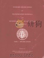 STANDARD SPECIFICATIONS FOR TRANSPORTATION MATERIALS AND METHODS OF SAMPLING AND TESTING EIGHTEENTH（1997 PDF版）