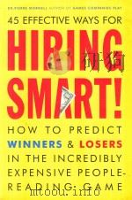 45 EFFECTIVE WAYS FOR HIRING SMART!:HOW TO PREDICT WINNERS AND LOSERS IN THE INCREDIBLY EXPENSIVE PE（ PDF版）