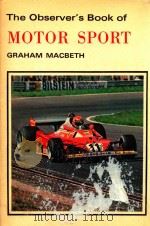 THE OBASERVER'S BOOK OF MOTOR SPORT（ PDF版）