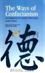 THE WAYS OF CONFUCIANISM INVESTIGATIONS IN CHINESE PHILOSOPHY（1996 PDF版）