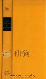 THE ETHICS OF CRITICISM（1988 PDF版）
