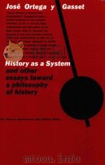 HISTORY AS A SYSTEM AND OTHER ESSAYS TWOARD A PHILOSOPHY OF HISTORY（1961 PDF版）