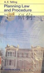 Planning law and procedure（1982 PDF版）