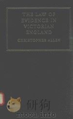 The law of evidence in victorian England（1997 PDF版）