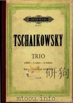Trio PDF电子版封面 P.Tschaikowsky曲