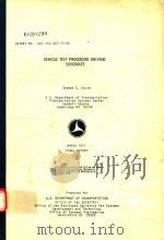 VEHICLE TEST PROCEDURE DRIVING SCHEDULES（1977 PDF版）