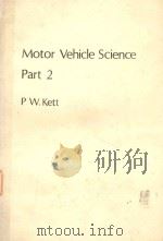 MOTOR VEHICLE SCIENCE PART 2（1982 PDF版）