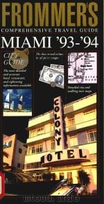 Frommer s comprehensive travel guide. Miami 93-94（1993 PDF版）