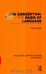 THE CONCEPTUAL BASIS OF LANGUAGE（1979 PDF版）