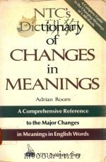NTC'S DICTIONARY OF CHANGES IN MEANINGS（1996 PDF版）