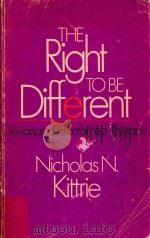 The Right To Be Different（1971 PDF版）