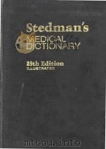 Stedmans medical dictionary 1990 PDF电子版封面 0683079166