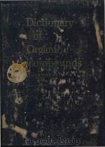 Dictionary of organic compounds Supplement（1982 PDF版）