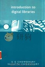 Introduction to Digital Libraries（ PDF版）