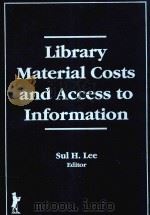 LIBRARY MATERIAL COSTS AND ACCESS TO INFORMATION（1990 PDF版）