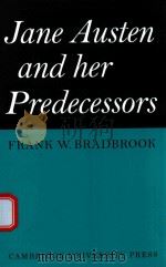 JANE AUSTEN AND HER PREDECESSORS（1966 PDF版）