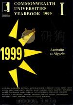 COMMONWEALTH UNIVERSITIES YEARBOOK 1999 VOLUME 1（1999 PDF版）