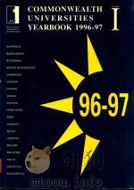 COMMONWEALTH UNIVERSITIES YEARBOOK 1996-87 VOLUME 1（1996 PDF版）