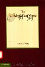 THE FOUNDATIONS OF MUSIC（1919 PDF版）