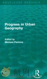 PROGRESS IN URBAN GEOGRAPHY（1983 PDF版）