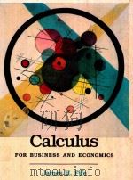 GALCULUS FOR BUSINESS AND ECONOMICS（1994 PDF版）