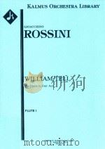 WILLIAM TELL AN OPERA IN FOUR ACTS FLUTR I（ PDF版）
