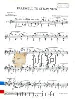 FAREWELL TO STROMNESS PDF电子版封面 BOOSEY HAWKES