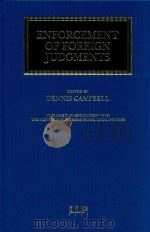 Enforcement of Foreign Judgments（1997 PDF版）