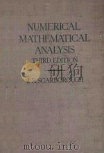 Numercal Mathematical Andlysis 1955 PDF电子版封面 James B. Scarborough